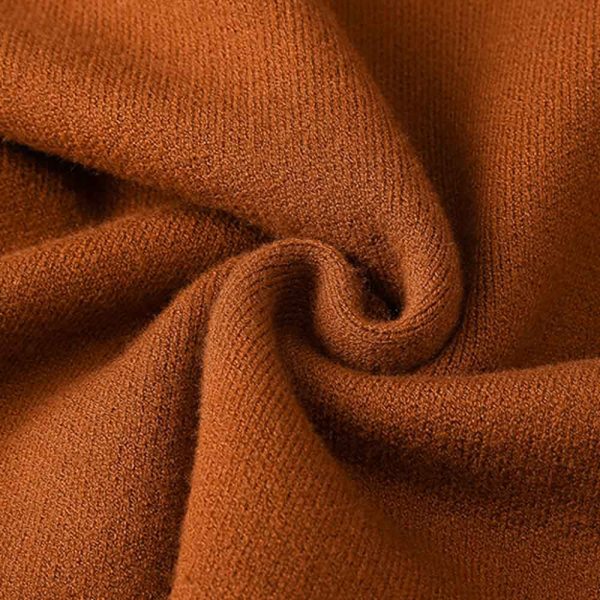 Color Spliced Casual Long Sleeve Sweater - Image 8