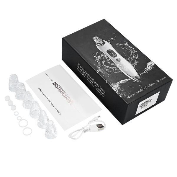 810 Electric Blackhead Remover with 6 Replaceable Probes Skin Care Pore Cleaner - Image 11