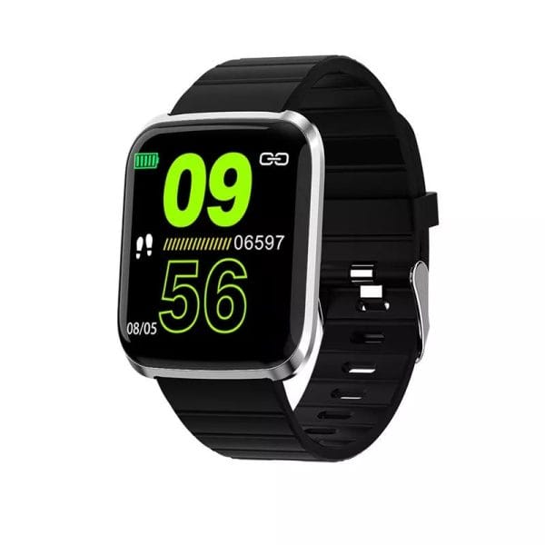 116 Pro 1.3 inch Large View Bluetooth Smart Sports Watch Activity Tracker