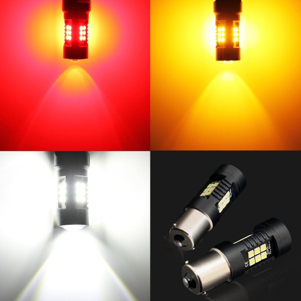 2PCS 1156 BA15S Car LED Light Bulb for Reverse Fog Signal Turn Lamp - Image 13