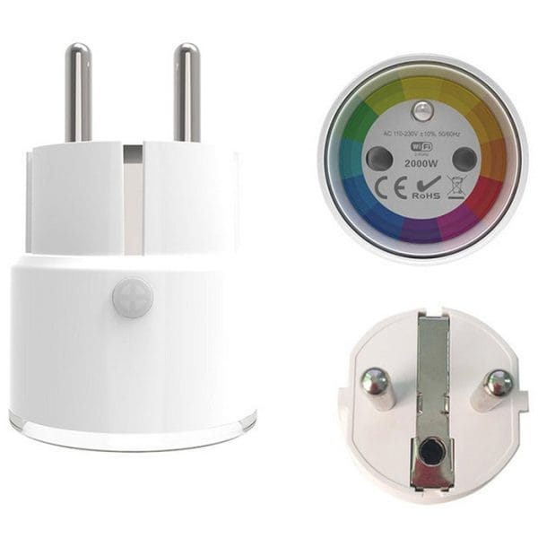 10A 2000W Smart WiFi EU Socket Energy Monitoring Plug - Image 6