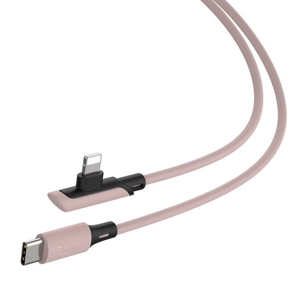 Baseus Elbow Type-C to 8 Pin Data Transmission Line Charging Cable 1.2m - Image 3