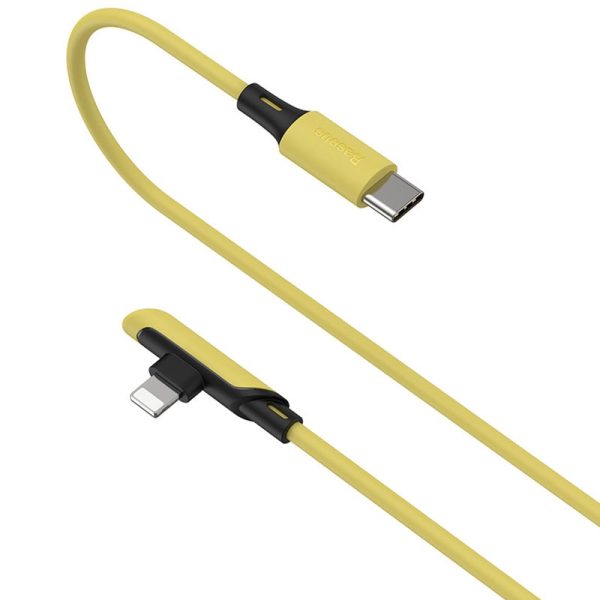 Baseus Elbow Type-C to 8 Pin Data Transmission Line Charging Cable 1.2m - Image 7