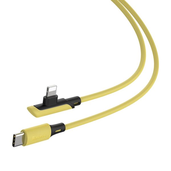 Baseus Elbow Type-C to 8 Pin Data Transmission Line Charging Cable 1.2m - Image 8