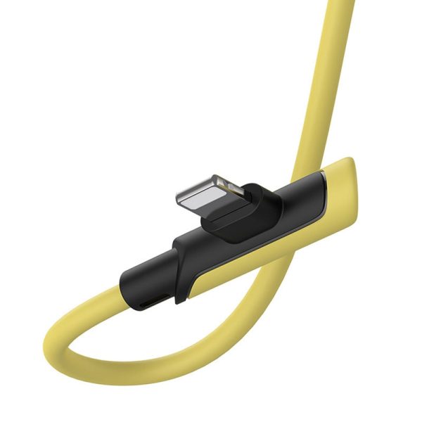 Baseus Elbow Type-C to 8 Pin Data Transmission Line Charging Cable 1.2m - Image 9