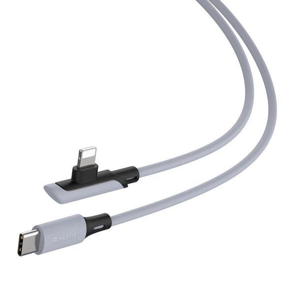 Baseus Elbow Type-C to 8 Pin Data Transmission Line Charging Cable 1.2m - Image 13