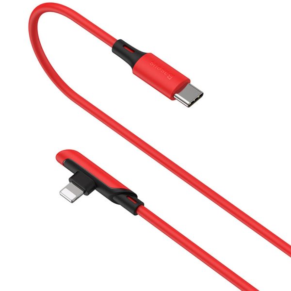Baseus Elbow Type-C to 8 Pin Data Transmission Line Charging Cable 1.2m - Image 22