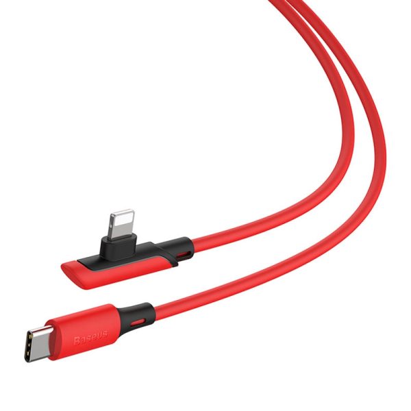 Baseus Elbow Type-C to 8 Pin Data Transmission Line Charging Cable 1.2m - Image 23