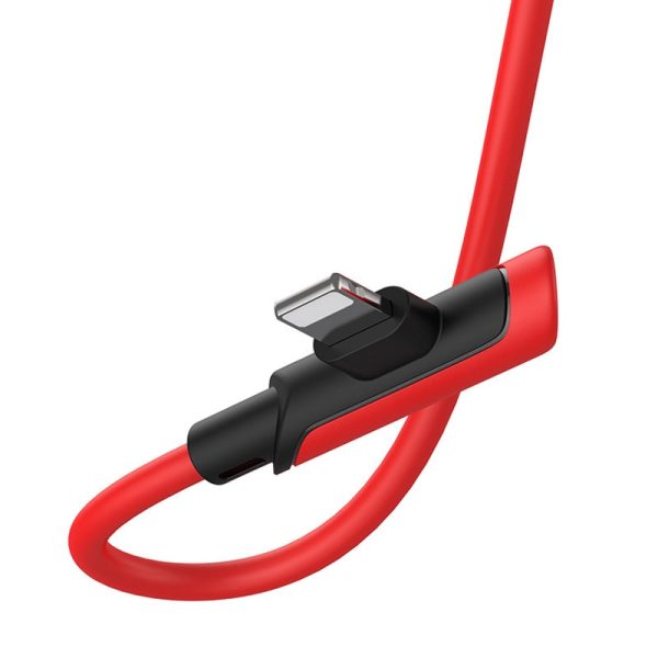 Baseus Elbow Type-C to 8 Pin Data Transmission Line Charging Cable 1.2m - Image 24
