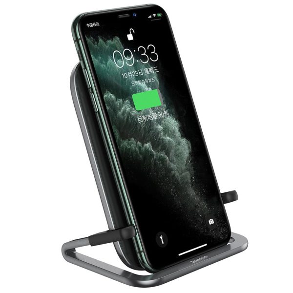 Baseus 15W QI Wireless Charger Stand - Image 3