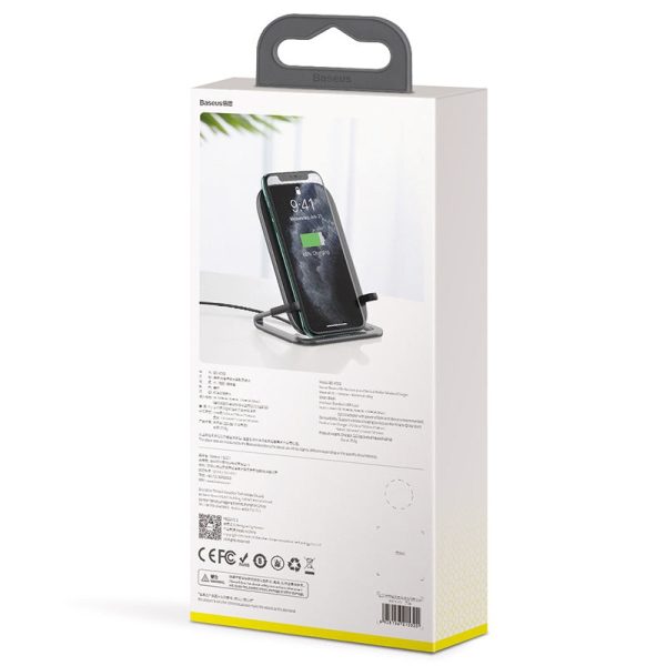 Baseus 15W QI Wireless Charger Stand - Image 7