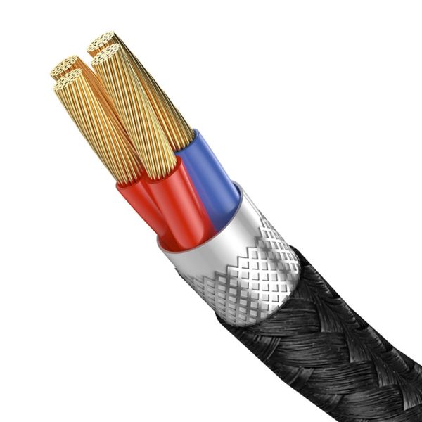 Baseus Elbow LED 40W Fast Charging USB Type-C Data Cable 2m - Image 5