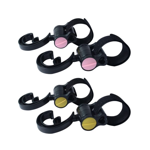 2PCS 360-degree Rotatable Baby Stroller Hooks High-quality Material - Image 7