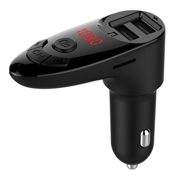 C8 Multi-function Car Mp3 Player Cigarette Lighter Dual Usb Car Charger - Image 6