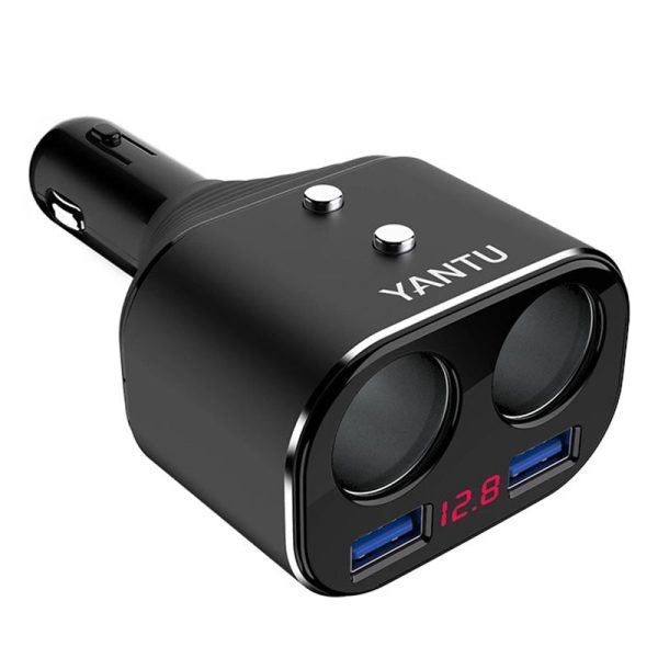 Car Cigarette Lighter USB Interface Plug Phone Quick Charger 24V - Image 2