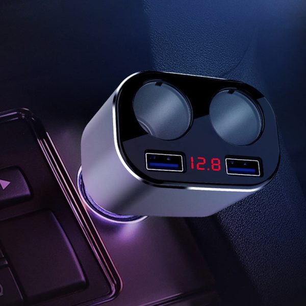 Car Cigarette Lighter USB Interface Plug Phone Quick Charger 24V - Image 4