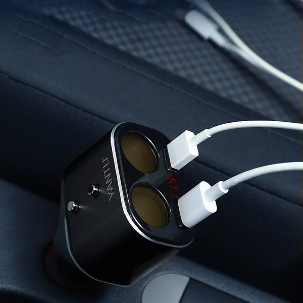 Car Cigarette Lighter USB Interface Plug Phone Quick Charger 24V - Image 6