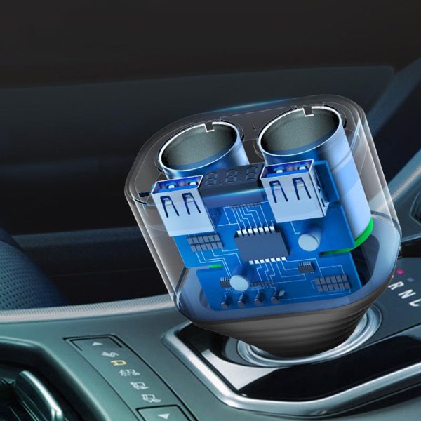 Car Cigarette Lighter USB Interface Plug Phone Quick Charger 24V - Image 7