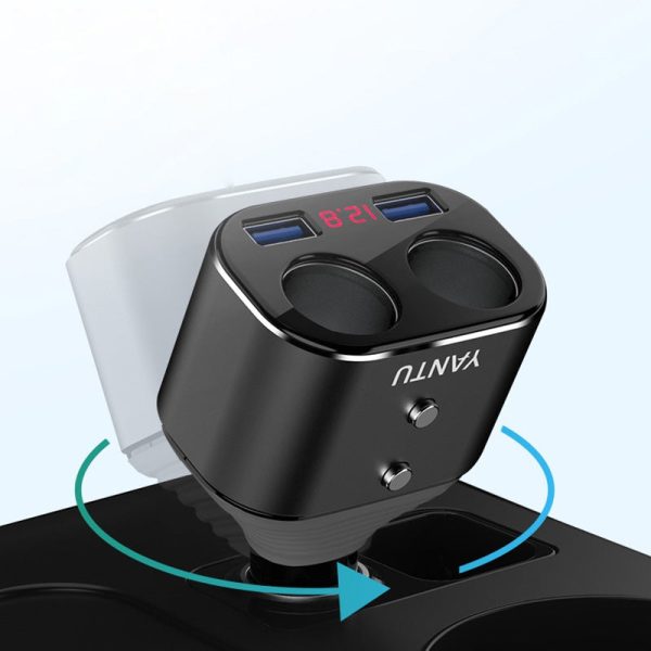 Car Cigarette Lighter USB Interface Plug Phone Quick Charger 24V - Image 9