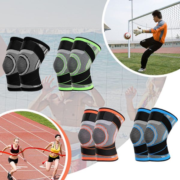 Breathable Elastic Knees Pad with Elastic Fixing Belt - Image 12