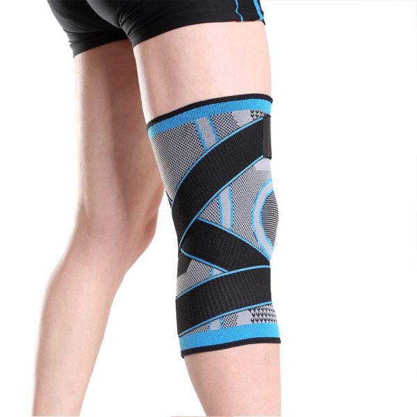 Breathable Elastic Knees Pad with Elastic Fixing Belt - Image 22