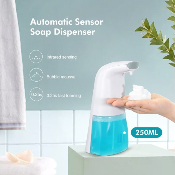 250ML Household Automatic Induction Foaming Soap Dispenser