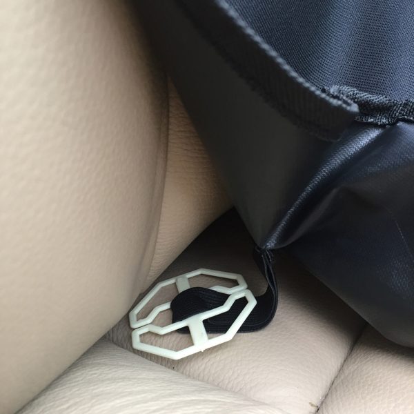 Car Front Passenger Water-resistant Pet Dog Seat Cushion with Small Side Panels - Image 4