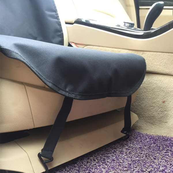 Car Front Passenger Water-resistant Pet Dog Seat Cushion with Small Side Panels - Image 5