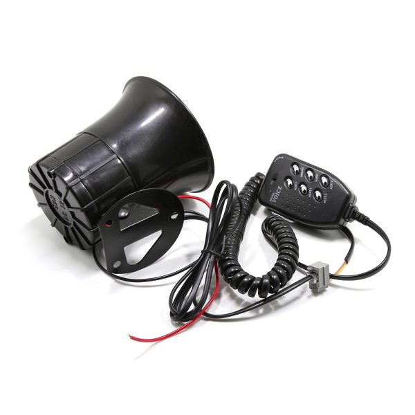 DC 12V Six-tone Megaphone Speaker 110dB Vehicle Horn Adjustable Volume - Image 5
