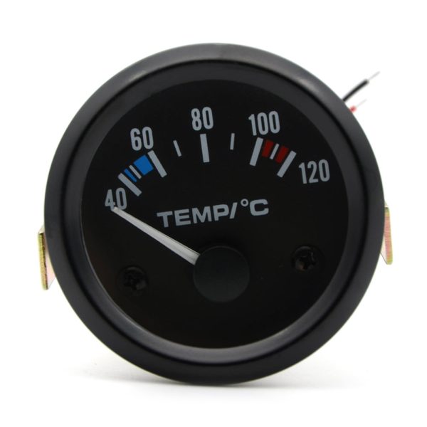 52mm Water Temperature Gauge ℃ Unit Built-in LED Light Sensitive Measurement Premium ABS Shell - Image 2