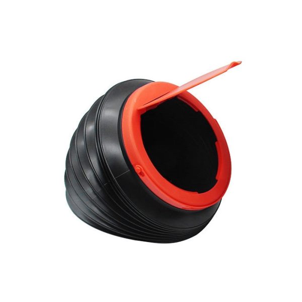 4L Folding Trash Can Car Trunk Storage Box Telescopic Storage Bin Portable Mini Outdoor Retractable Water Bucket for Home Office Use - Image 7