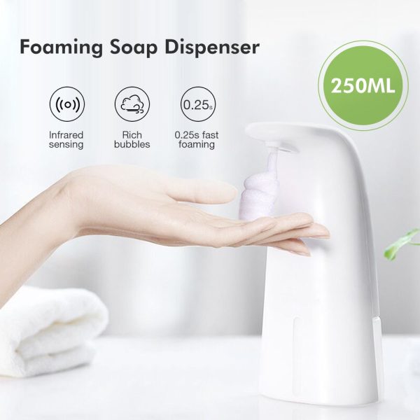 250ML Automatic Induction Foaming Soap Dispenser Household Hand Washing Device - Image 3