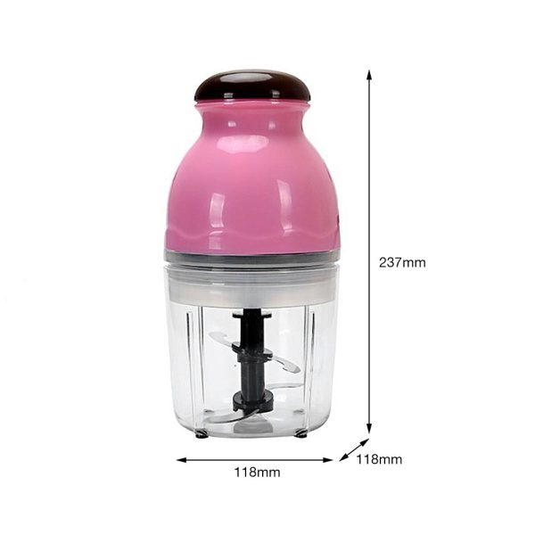 500ml Electric Vegetable Cutter Meat Grinder Food Processor - Image 7