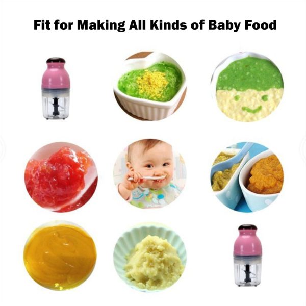 500ml Electric Vegetable Cutter Meat Grinder Food Processor - Image 14