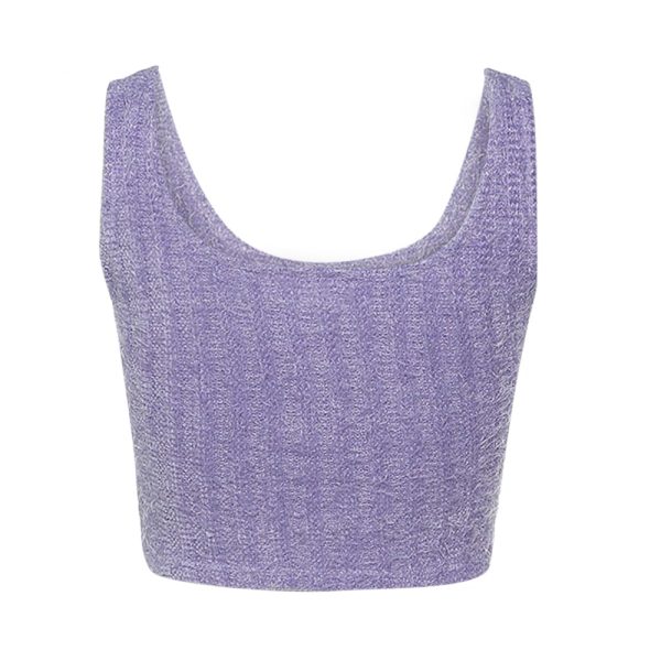 Butterfly Embroidery Crop Top for Women - Image 3