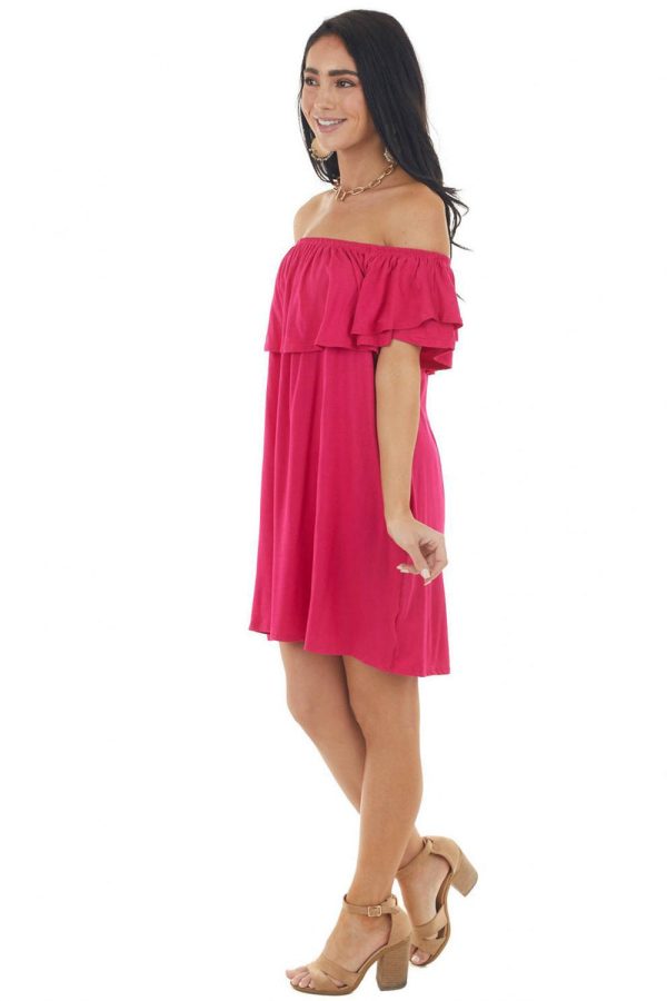 2022 Women's Sexy Off-shoulder Short Sleeve dress summer casual ladies dress coldker - Image 9