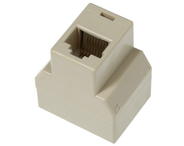 3pcs / Pack RJ45 CAT5 Ethernet Cable LAN Port 1 to 2 Socket Splitter Connector - Image 2