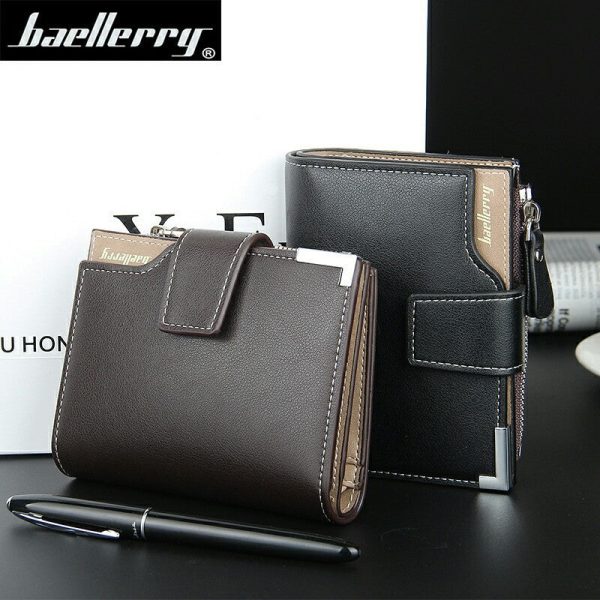 Baellerry Short Vertical Wallet for Men - Image 3