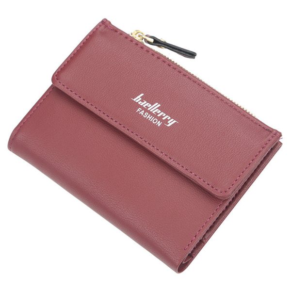 Baellerry Stylish PU Card Holder Short Wallet for Women - Image 5