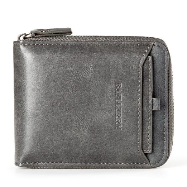 Baellerry New Men Wallet Short Section Soft PU Leisure Folder Bag - Image 9