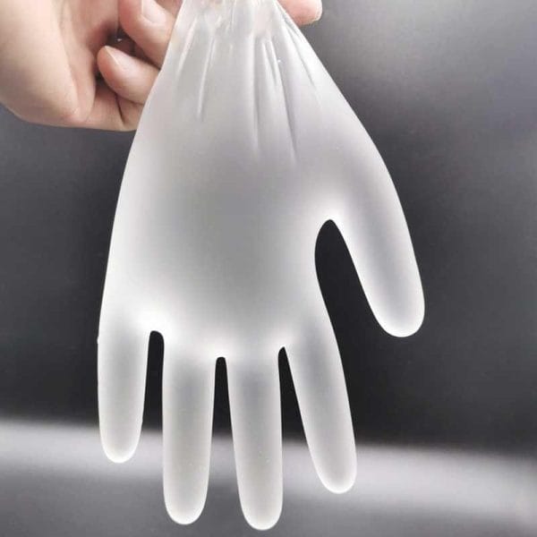 100PCS Disposable PVC Gloves For Housework Cleaning Kitchen BBQ Beauty Care, Transparent Food-Grade Gloves For Adults Children - Image 4