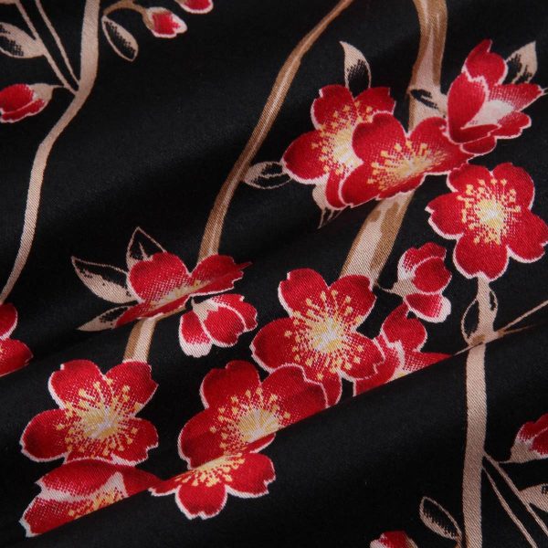 Blossom Printed Vintage Swing Dress - Image 4