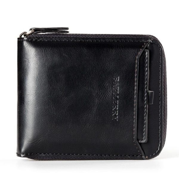 Baellerry New Men Wallet Short Section Soft PU Leisure Folder Bag - Image 10