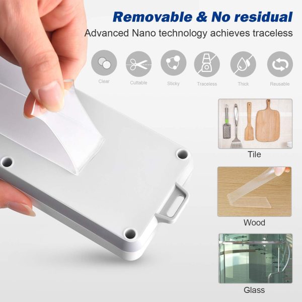5M Double Sided Tape Heavy Duty, Nano Washable Traceless Removable Mounting Tape - Image 6