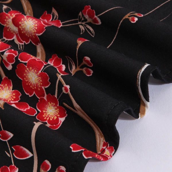 Blossom Printed Vintage Swing Dress - Image 5