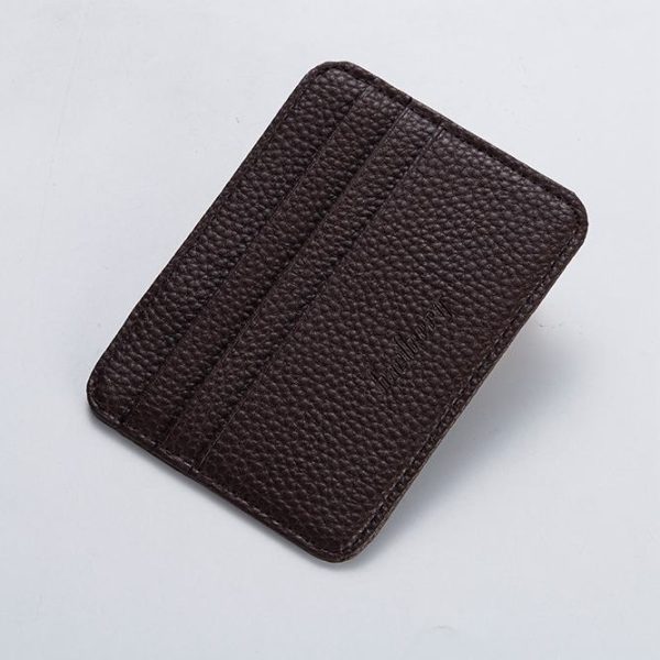 Baellerry PU Leather Ultra Slim Card Cash Coin Holder Large Capacity Wallet - Image 6
