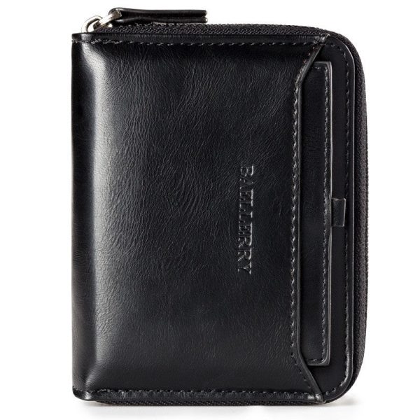 Baellerry New Men Wallet Short Section Soft PU Leisure Folder Bag - Image 6