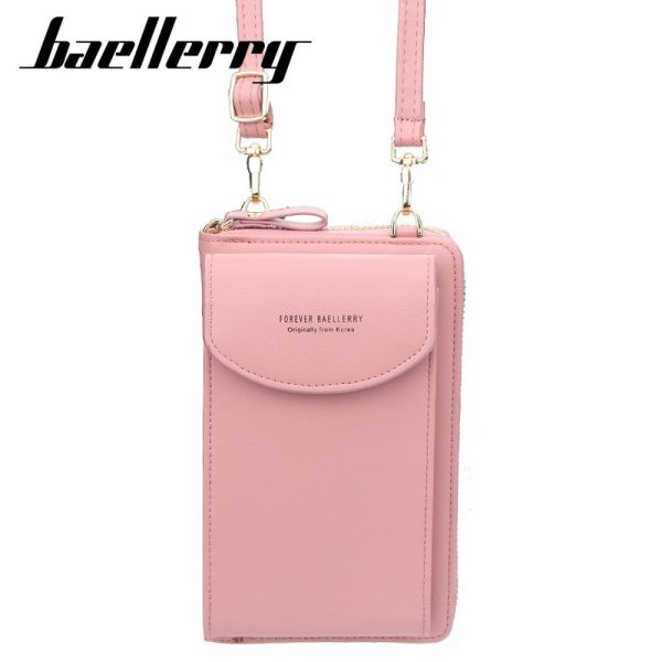 Baellerry New Leather Multi-function Women Crossbody Clutch Bag - Image 7