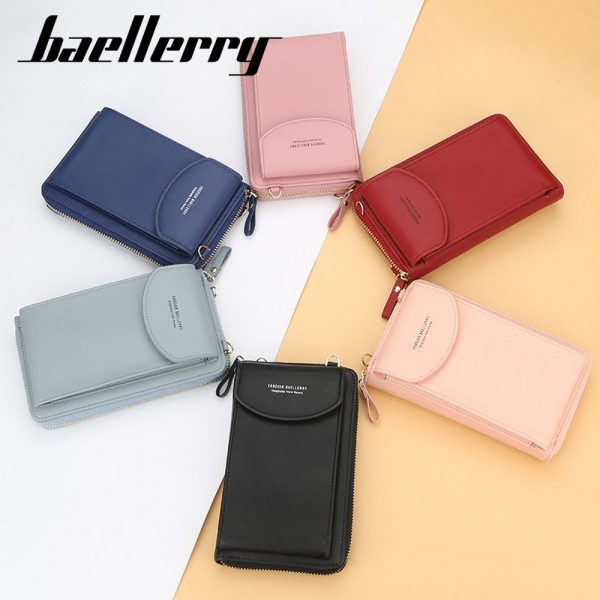 Baellerry New Leather Multi-function Women Crossbody Clutch Bag - Image 6