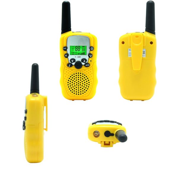 2PCS T-388 Kids Walkie Talkie Travel Handheld Kids Portable 3 Miles Range 22 Channels - Image 10